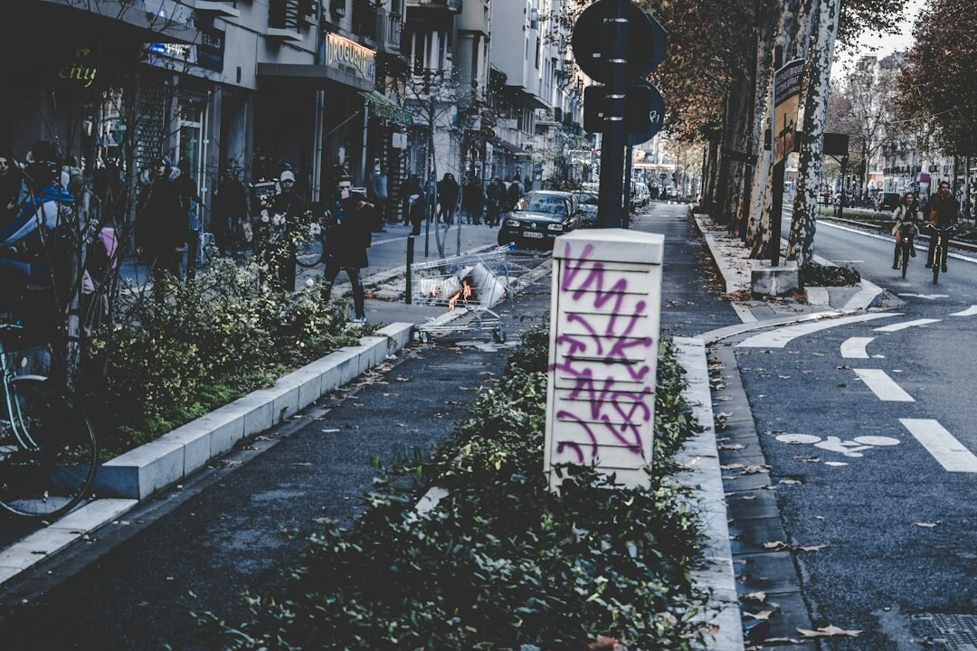 modern french street ads